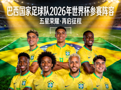 巴西国家足球队2026年世界杯参赛阵容宣传照